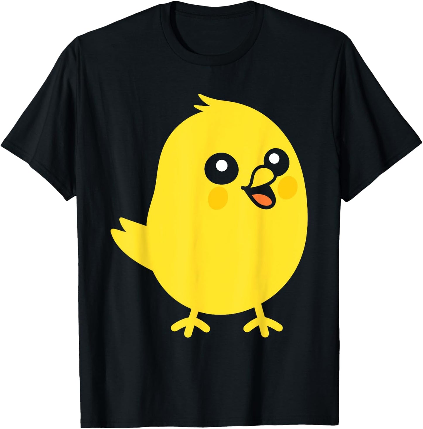 Simple Cute Minimalist Canary Bird Little Baby Canary T-Shirt - T-Shirt | Black
