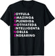 Jasmine Name Shirt Personalized Gift T-Shirt - T-Shirt | Black