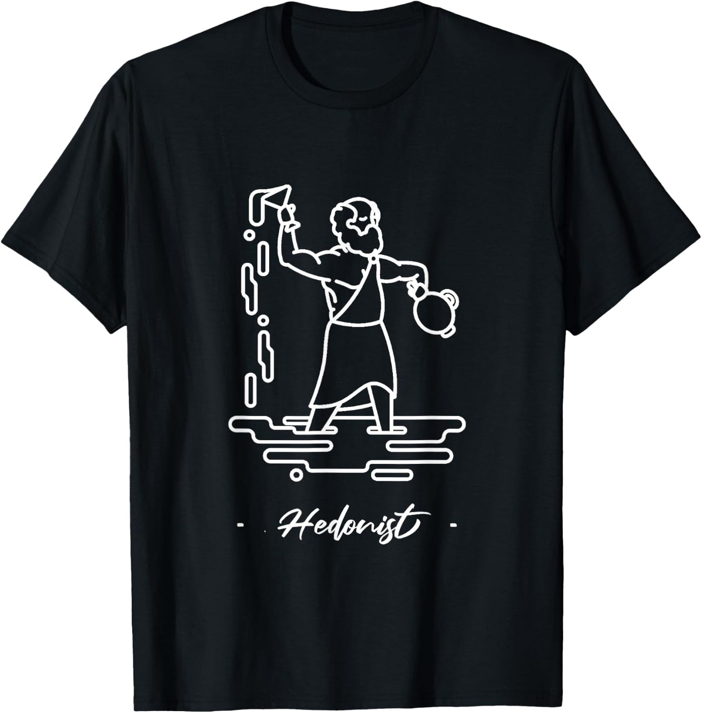Hedonist T-Shirt - T-Shirt | Black