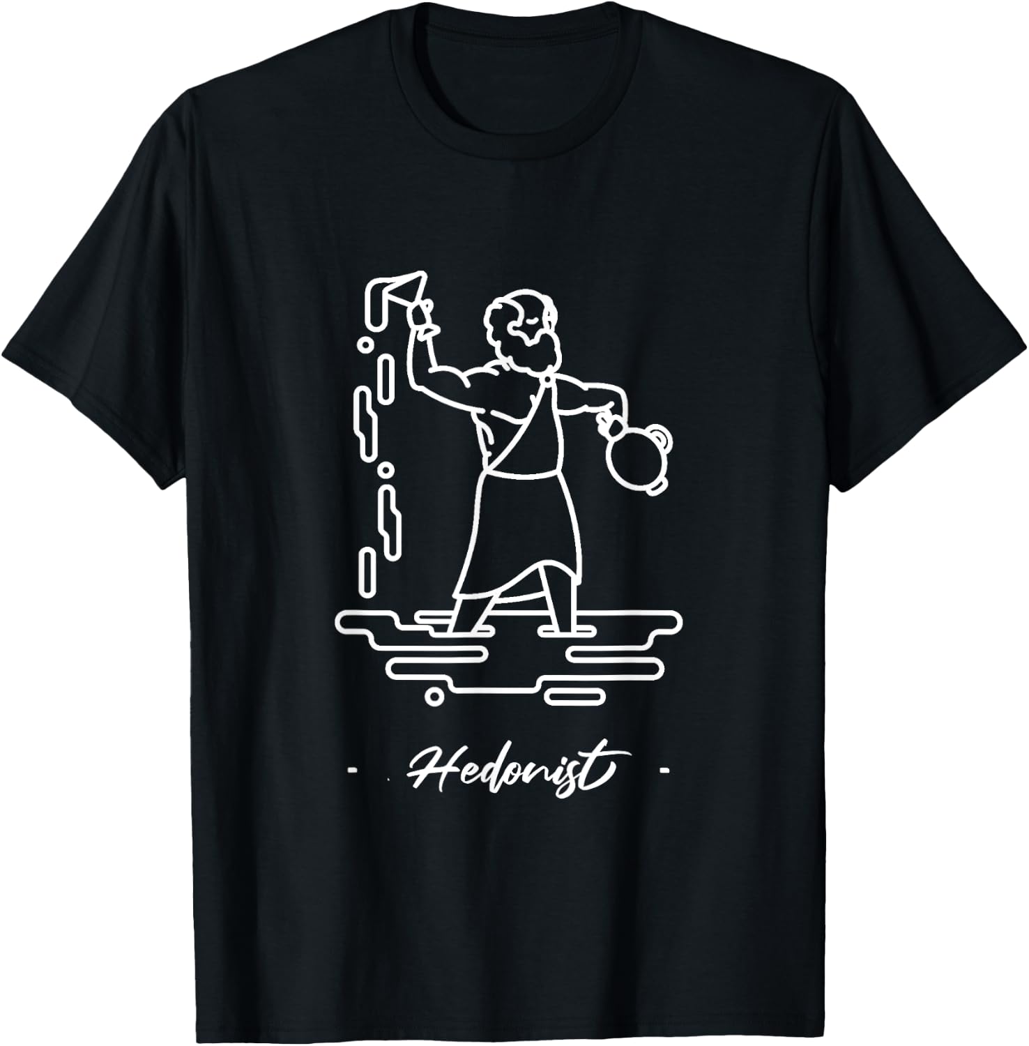 Hedonist T-Shirt - T-Shirt | Black