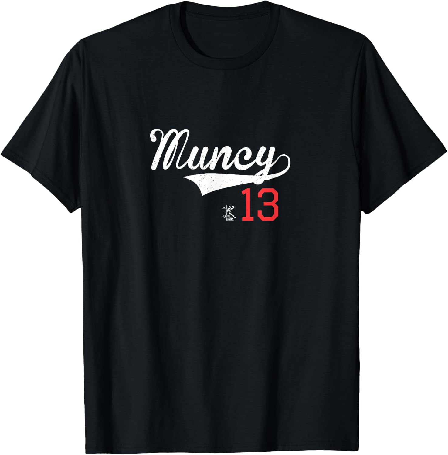 Max Muncy Vintage Gameday T-Shirt - T-Shirt | Black