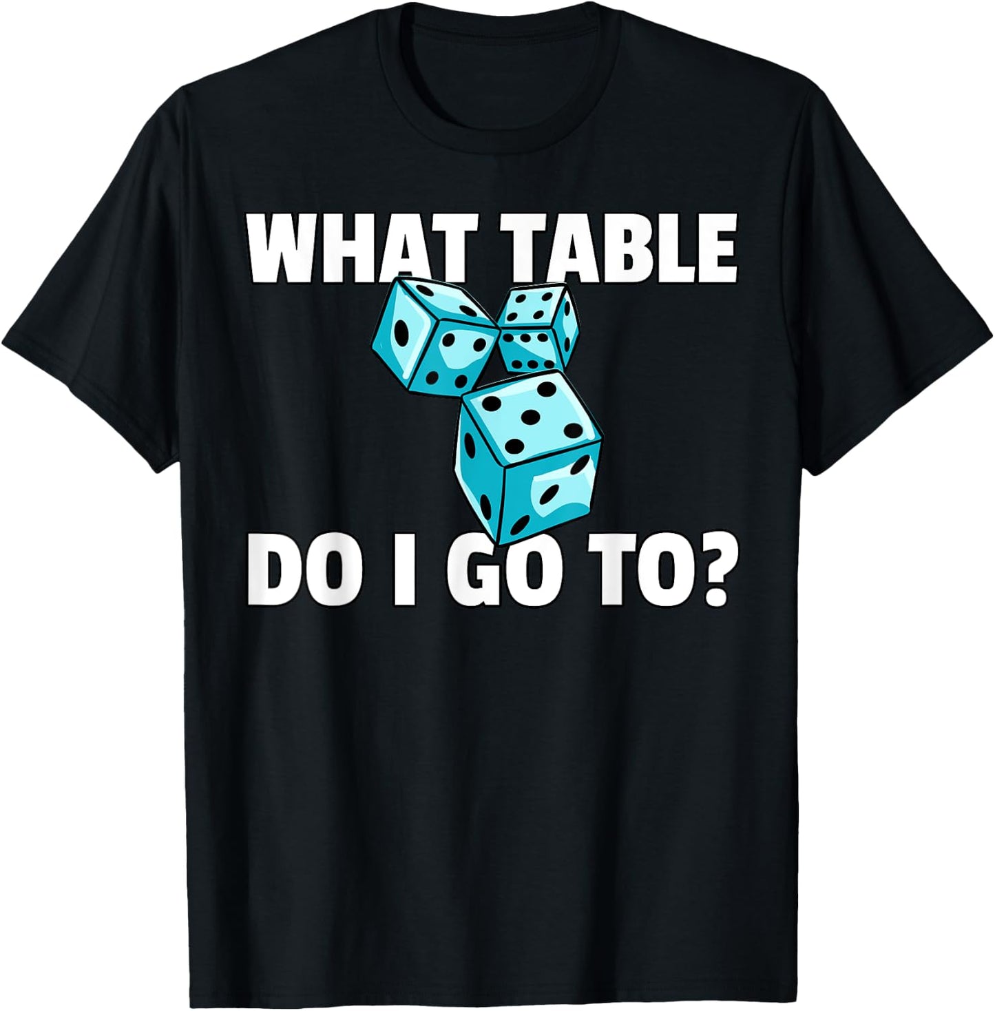 Bunco For Bunco Players T-Shirt - T-Shirt | Black