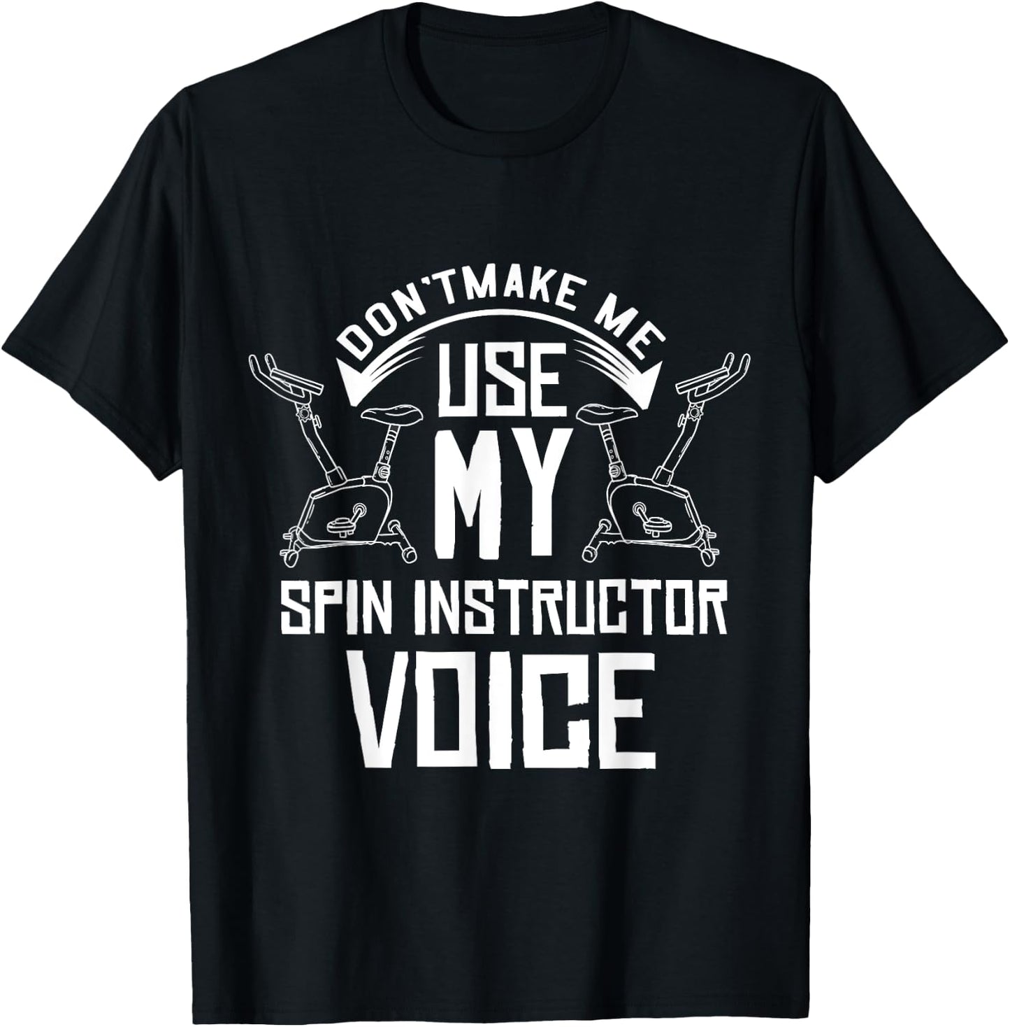 Spinning Class Gift Indoor Cycling Spin Workout T-Shirt - T-Shirt | Black