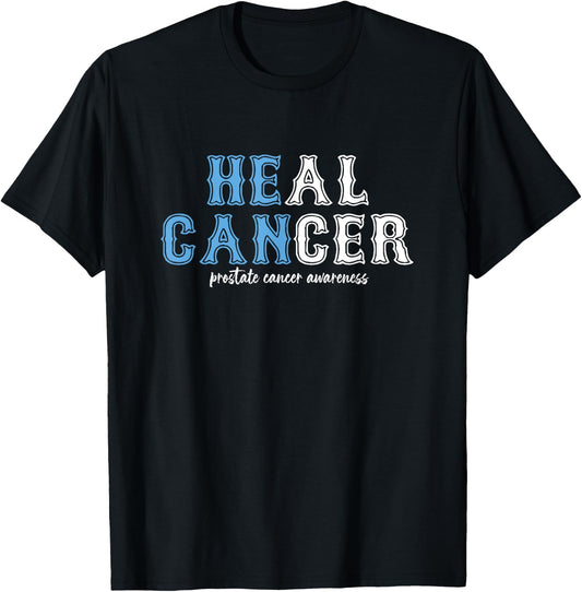 God's Faithful Prostate Cancer Fighter, He Can Cure Cancer T-Shirt - T-Shirt | Black