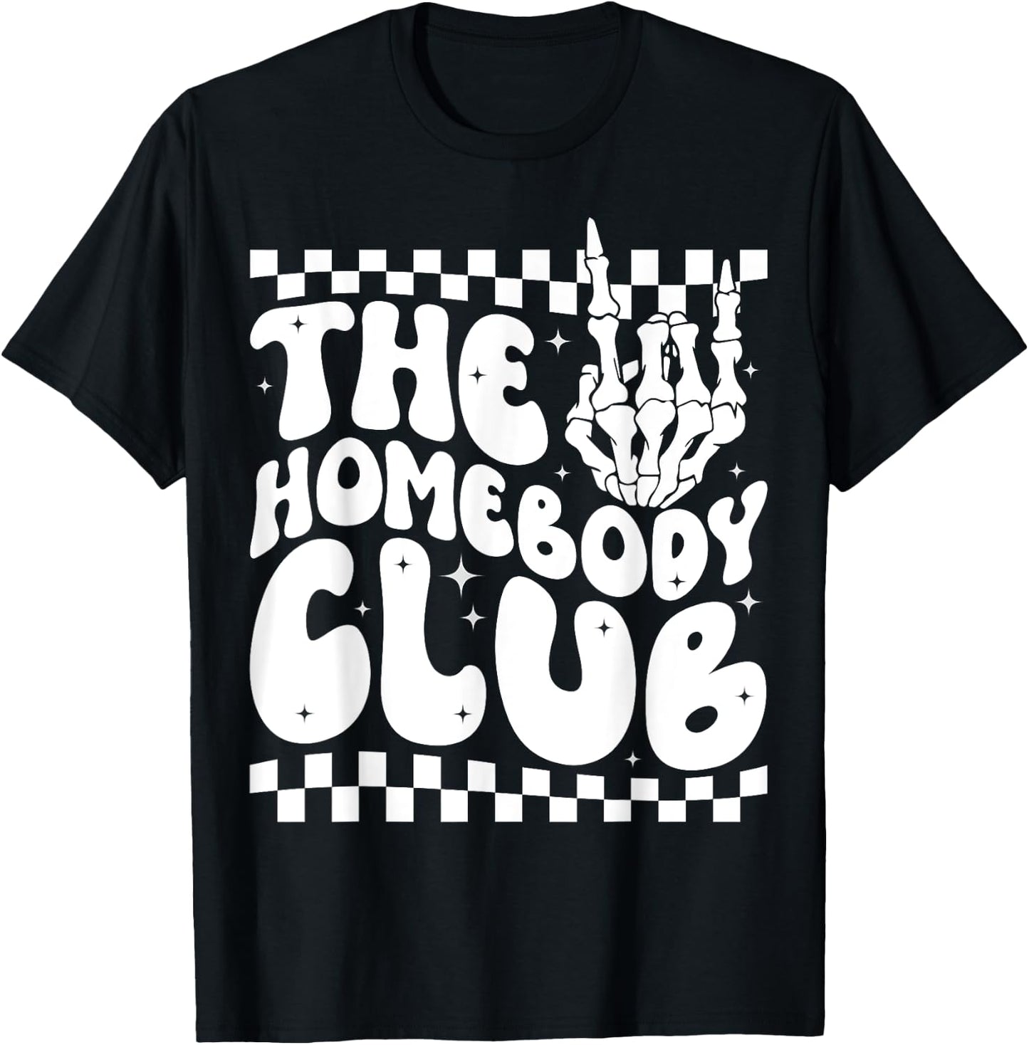 The Homebody Club T-Shirt - T-Shirt | Black