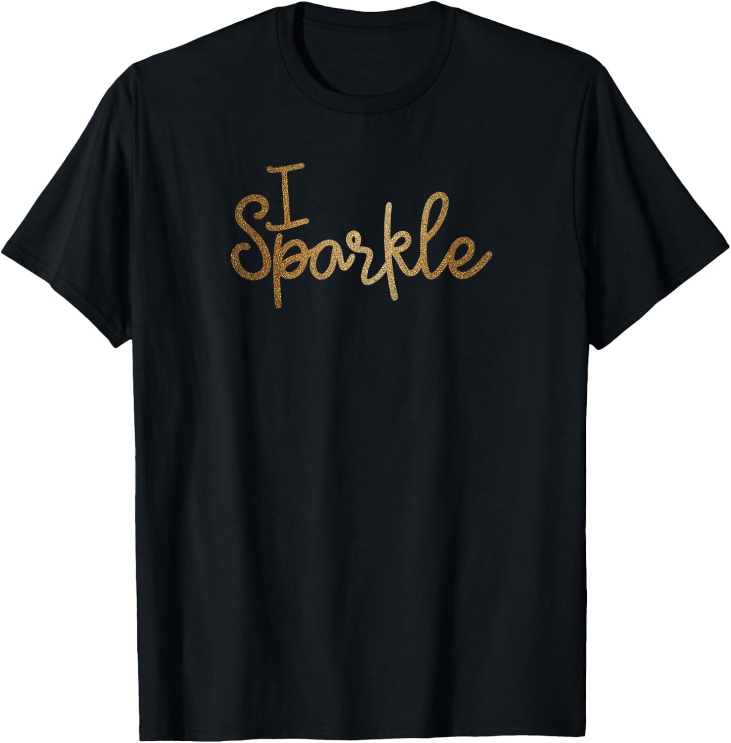 Woman gym sparkle T-Shirt - T-Shirt | Black