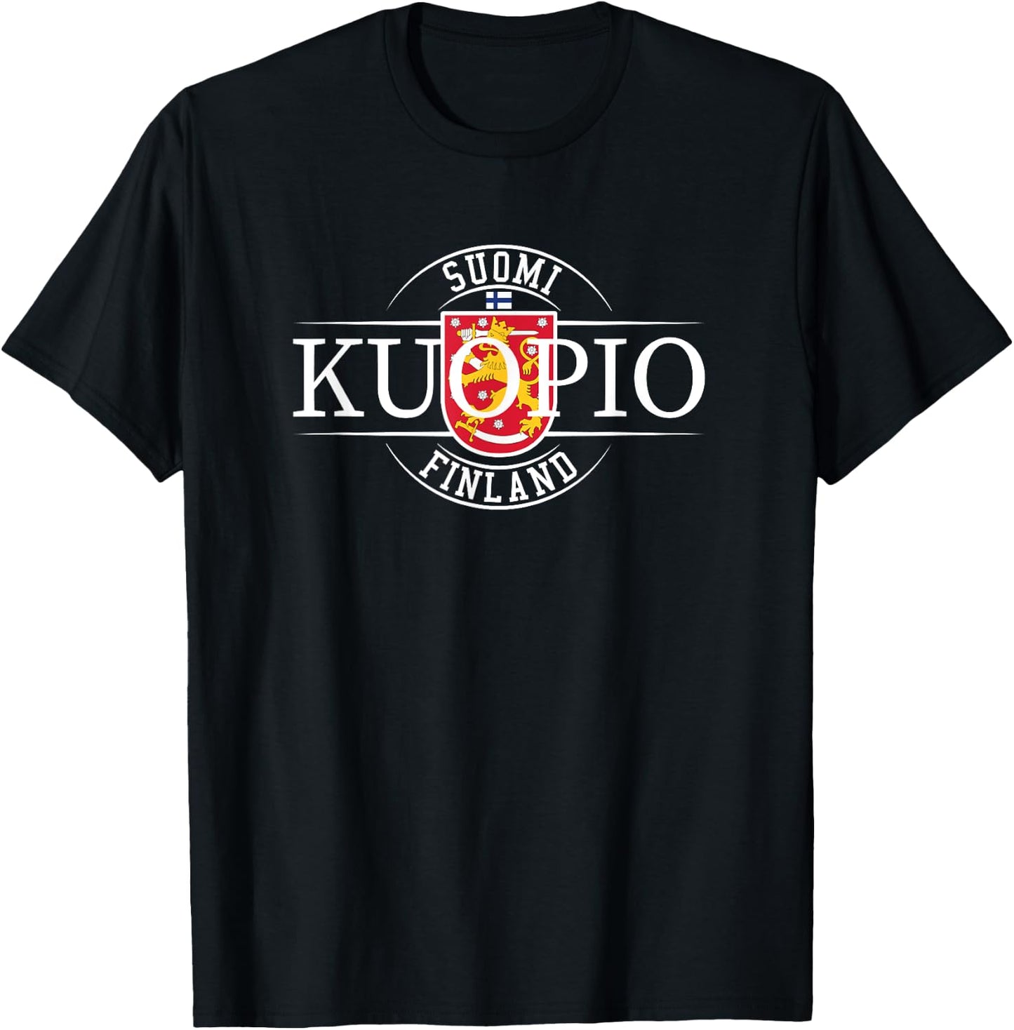 Kuopio Finland Suomi T-Shirt - T-Shirt | Black