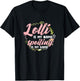 Lolli ist mein Name Verderbt ist mein Spiel Grandmother T-Shirt - T-Shirt | Black