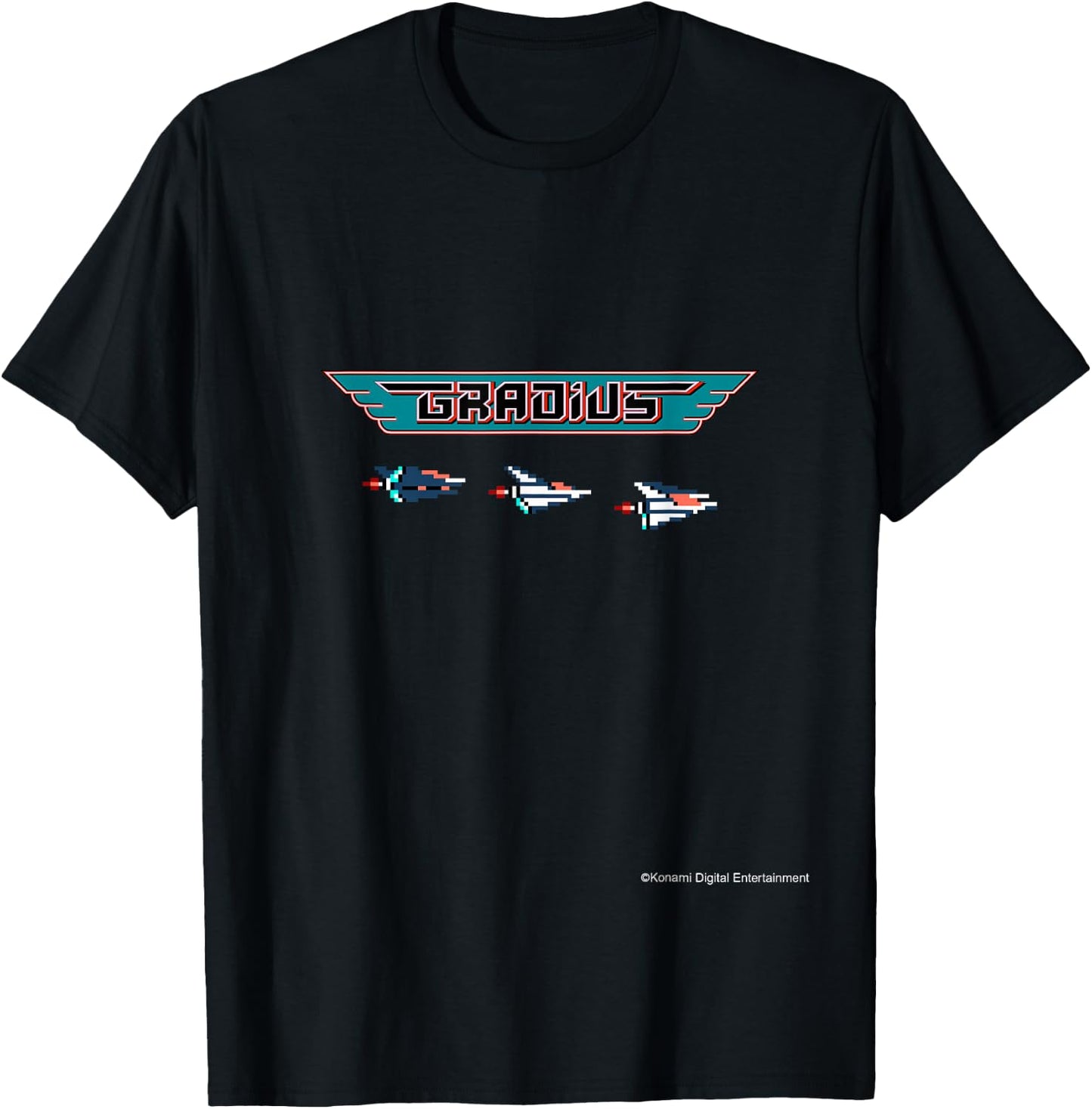 "GRADIUS"VicViper T-Shirt - T-Shirt | Black