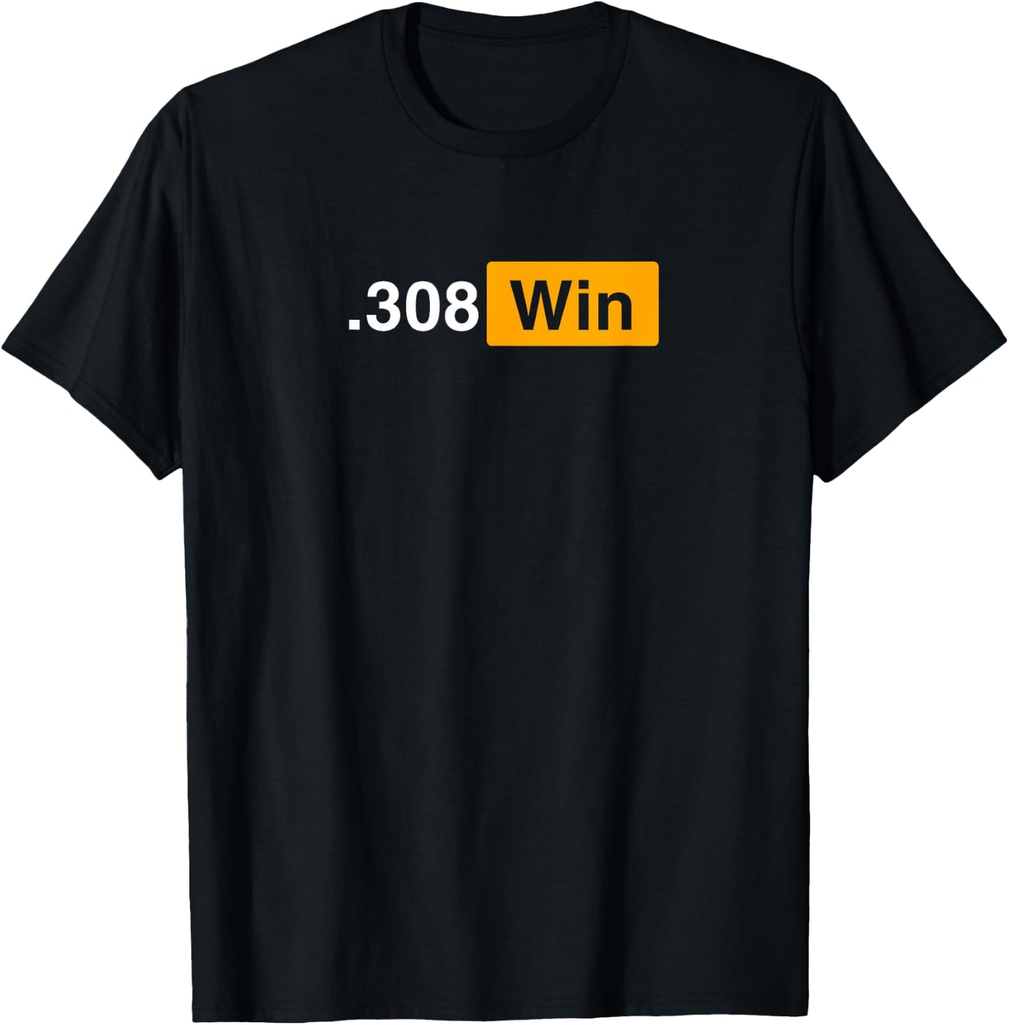 .308 Winchester - .308 Winchester - Long Range, Speed Steel T-Shirt - T-Shirt | Black