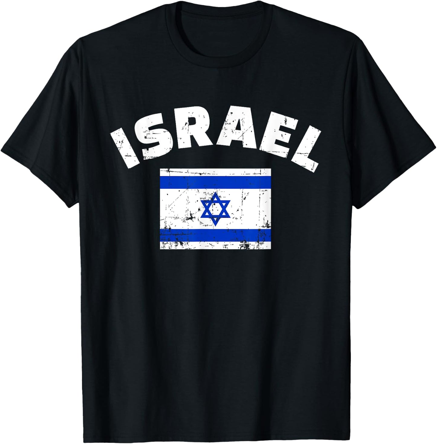 Israel flag T-Shirt - T-Shirt | Black