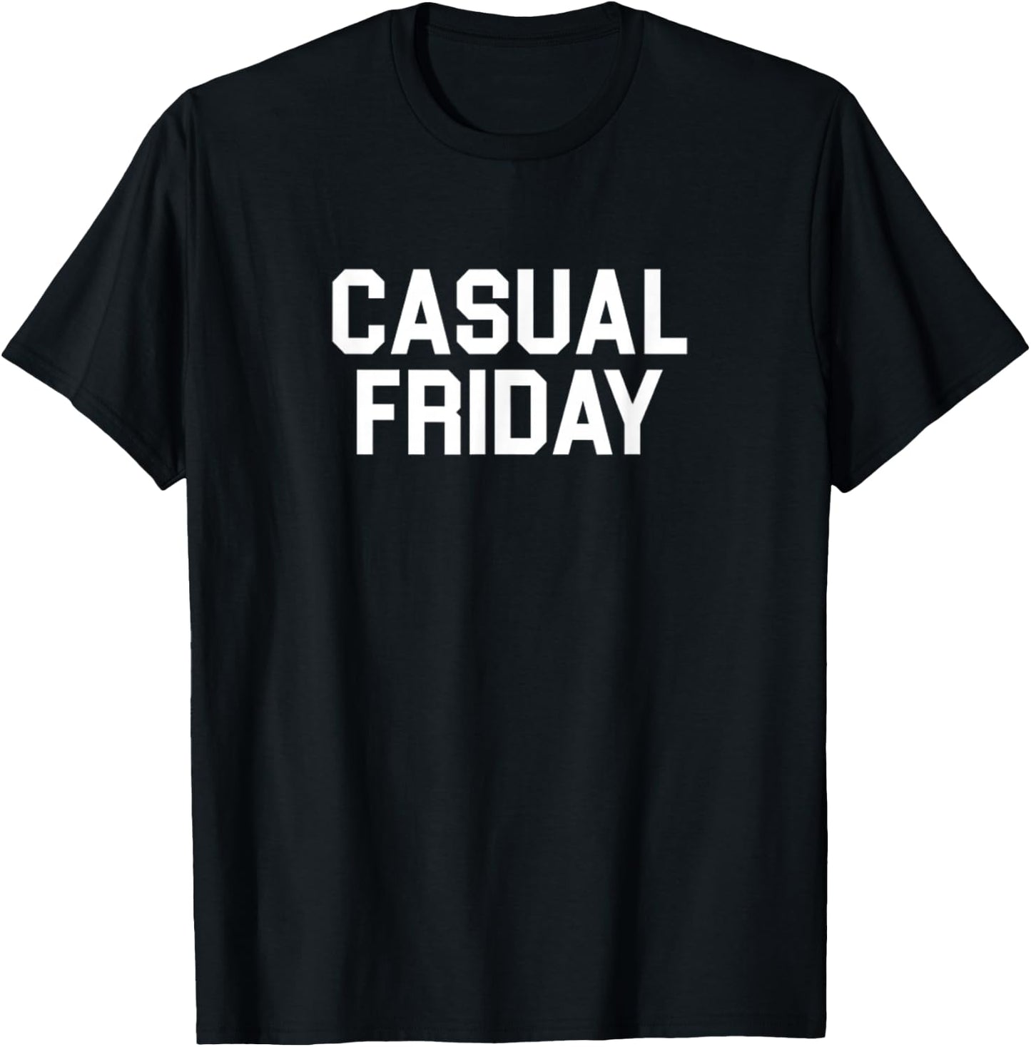 Casual Friday T-Shirt - T-Shirt | Black