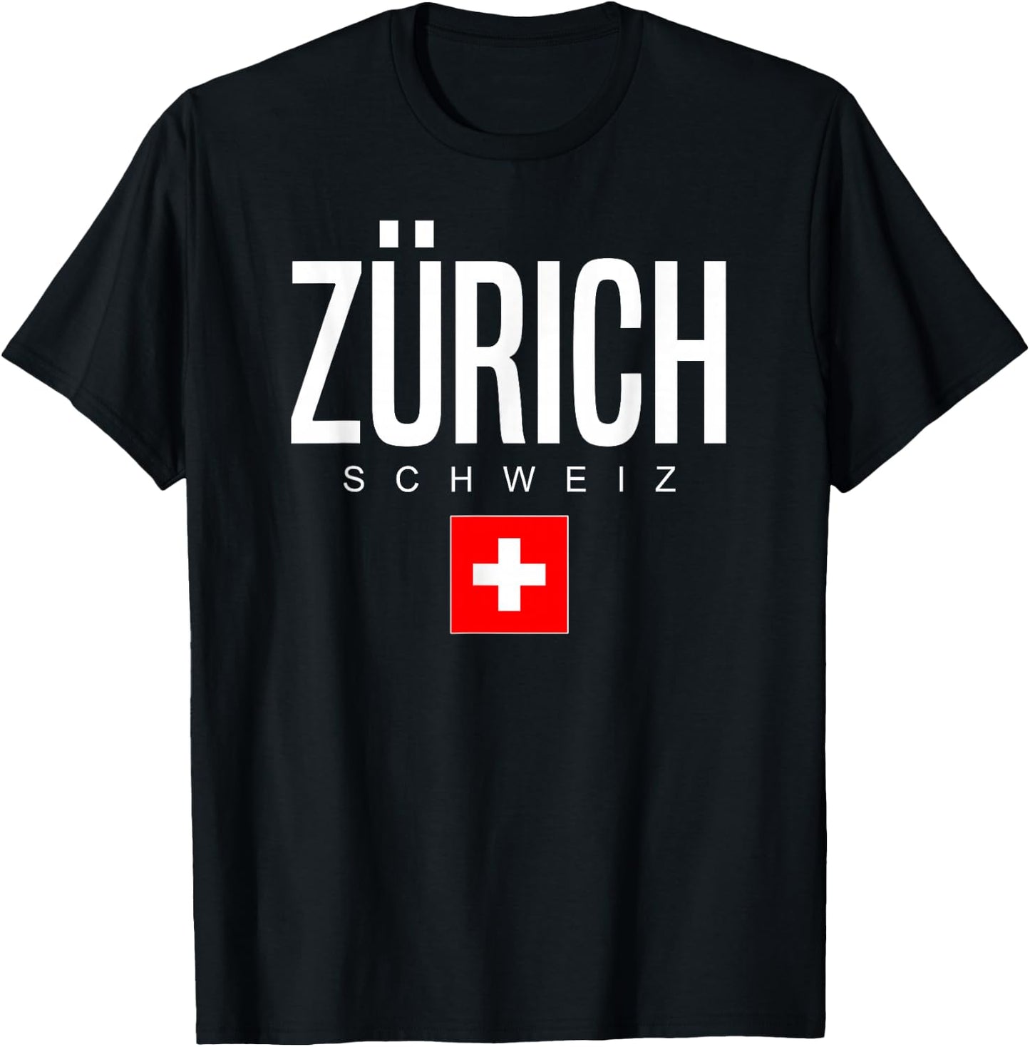 Zürich Switzerland T-Shirt - T-Shirt | Black