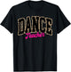 Dance Teacher Leopard Dancing Life Girls Women Dancer T-Shirt - T-Shirt | Black