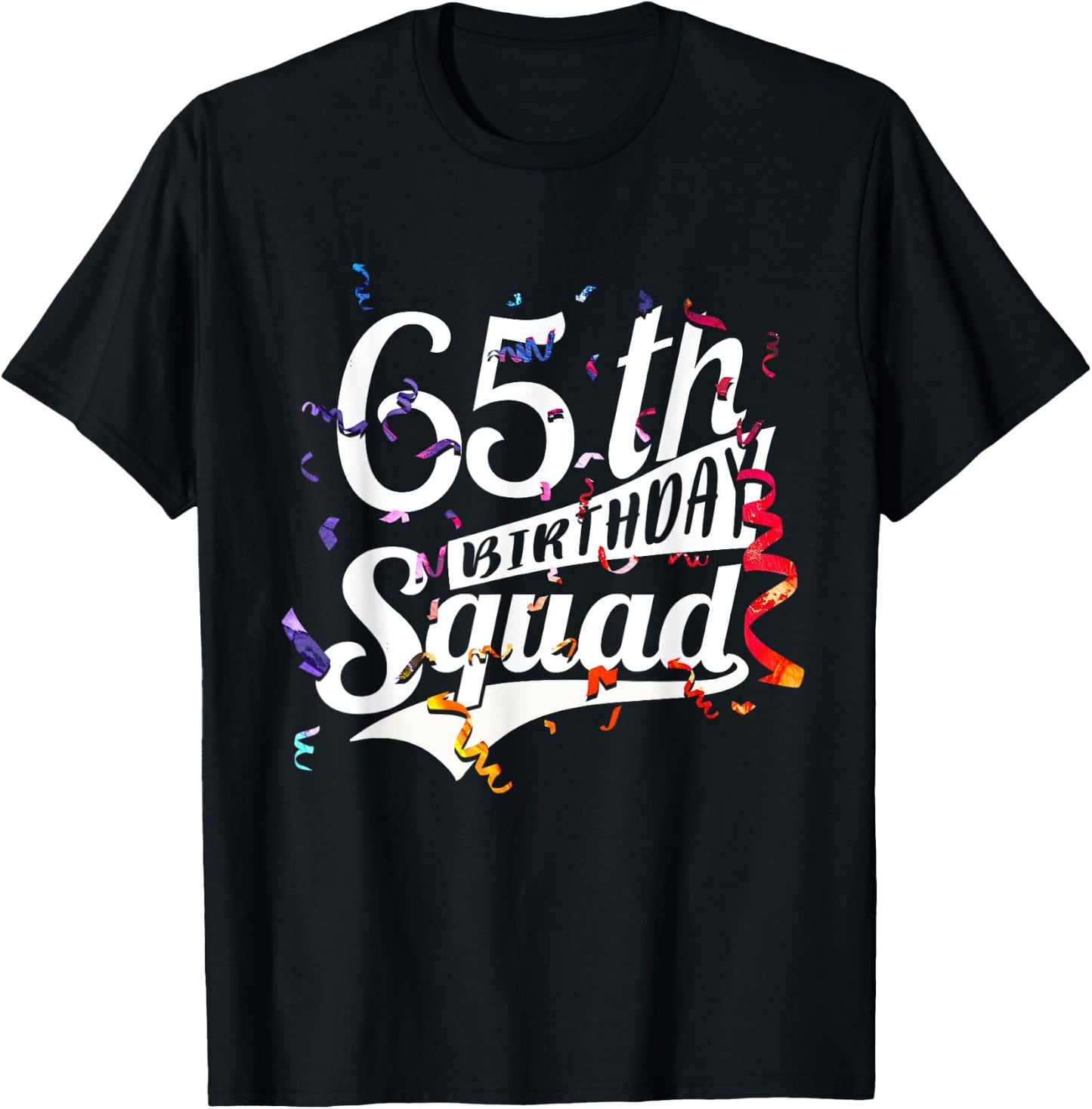 Funny 65th Birthday Women 1956 Squad T-Shirt - T-Shirt | Black