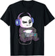 Gamer Shirt for Boys Gaming Teen Girl Funny Panda Shirt T-Shirt - T-Shirt | Black