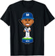 Mookie Betts Los Angeles Baseball Bobblehead MLBPA T-Shirt - T-Shirt | Black