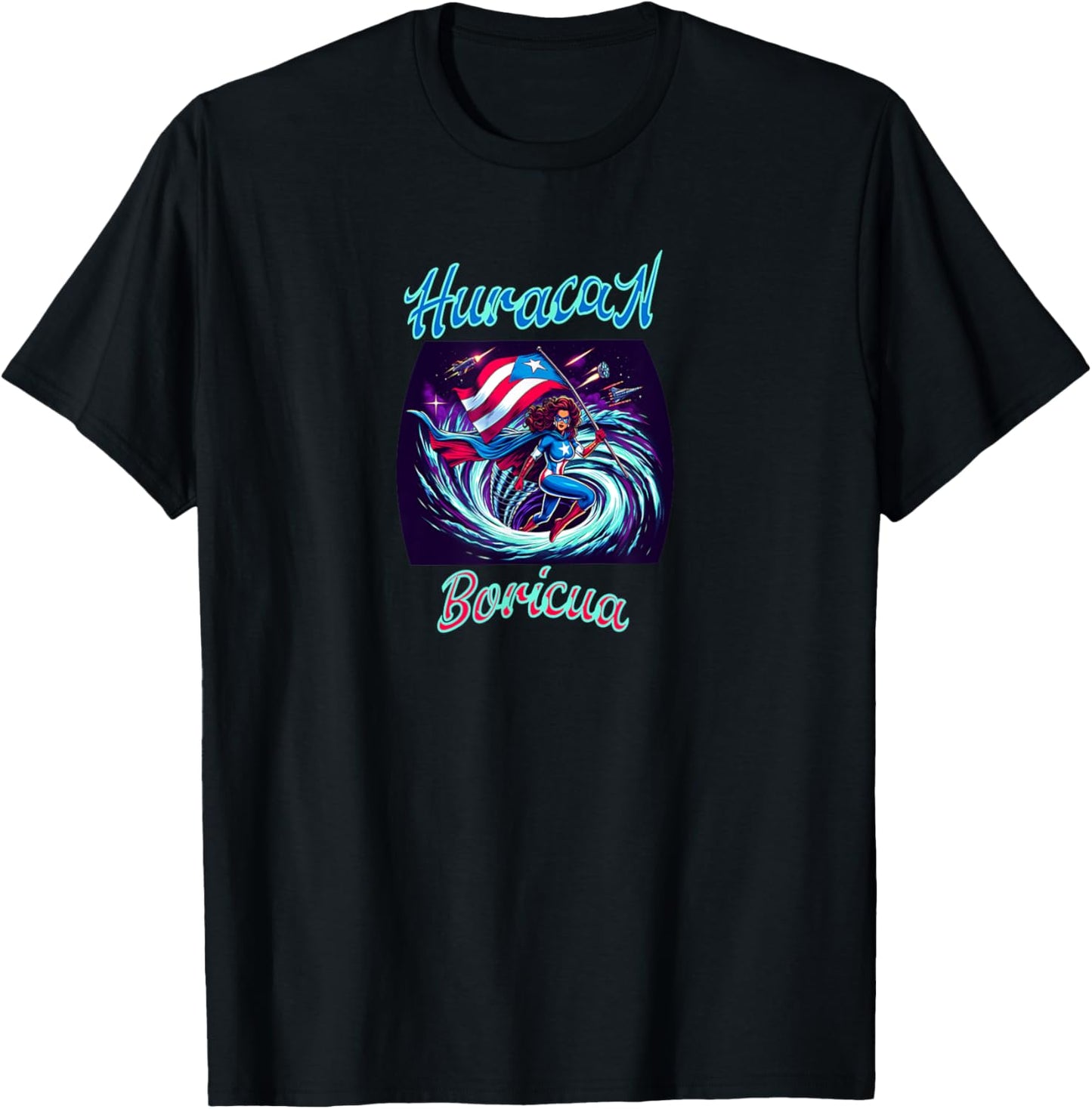 Maripily Super Hero T-Shirt - T-Shirt | Black