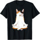 Yoga Calico Cat T-Shirt - T-Shirt | Black