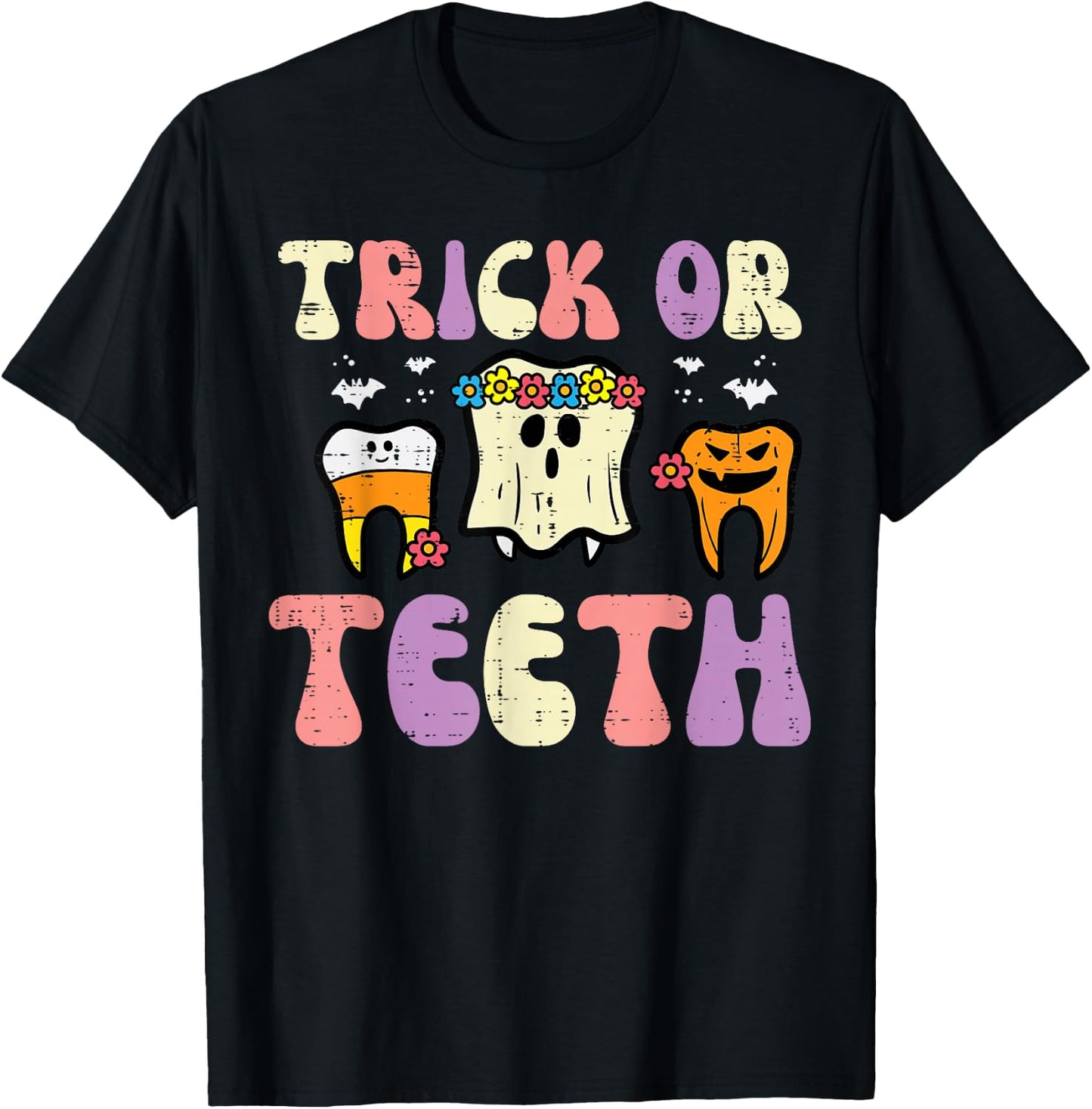 Halloween Dentist Trick Or Teeth Dental Tooth Costume Women T-Shirt - T-Shirt | Black