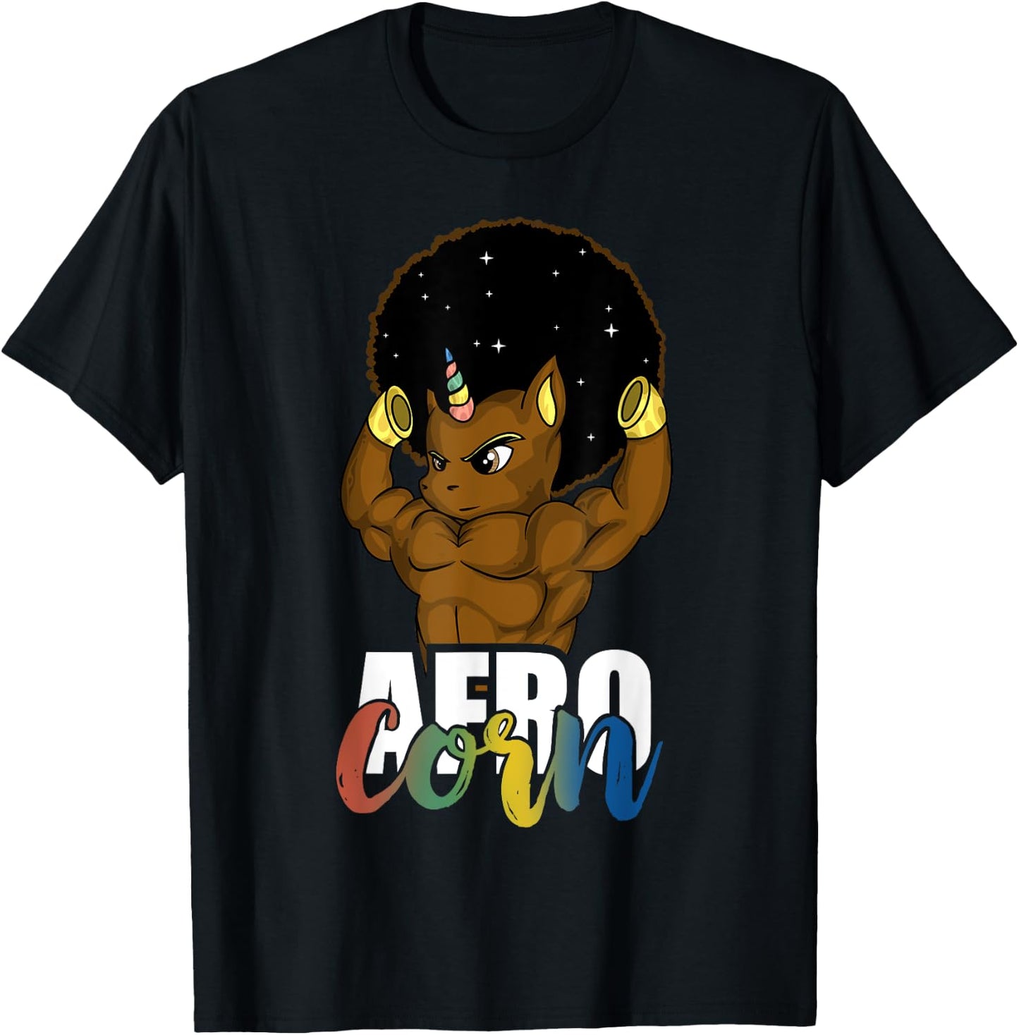 Afro Corn Afrocorn Unicorn Black History Men Boys Gift T-Shirt - T-Shirt | Black