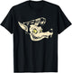 Horror Art - Rockabilly Wolf - Psychobilly Punk Art T-Shirt - T-Shirt | Black