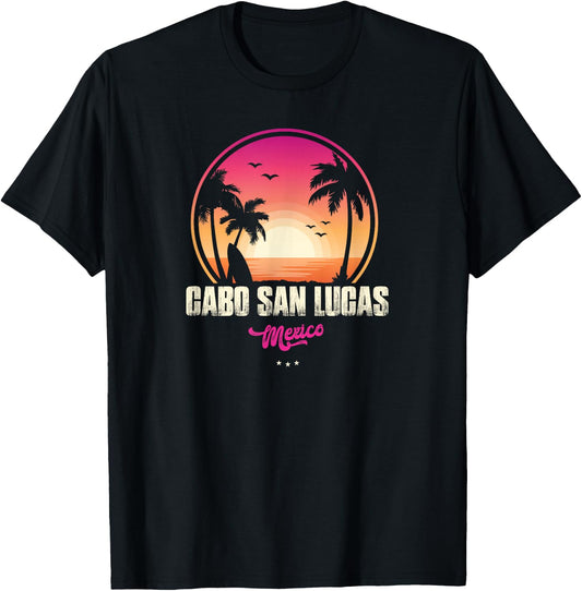 Cabo San Lucas Souvenir - Mexico Reminder T-Shirt - T-Shirt | Black