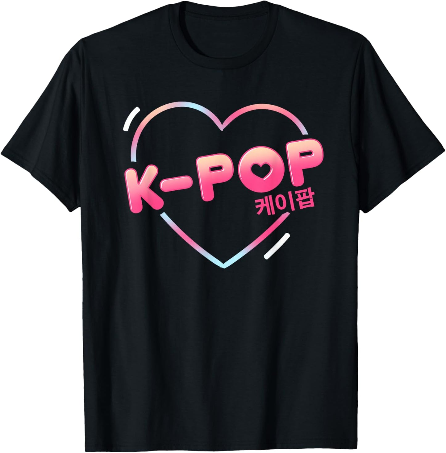 K-Pop Korean Music Vintage Gift T-Shirt - T-Shirt | Black