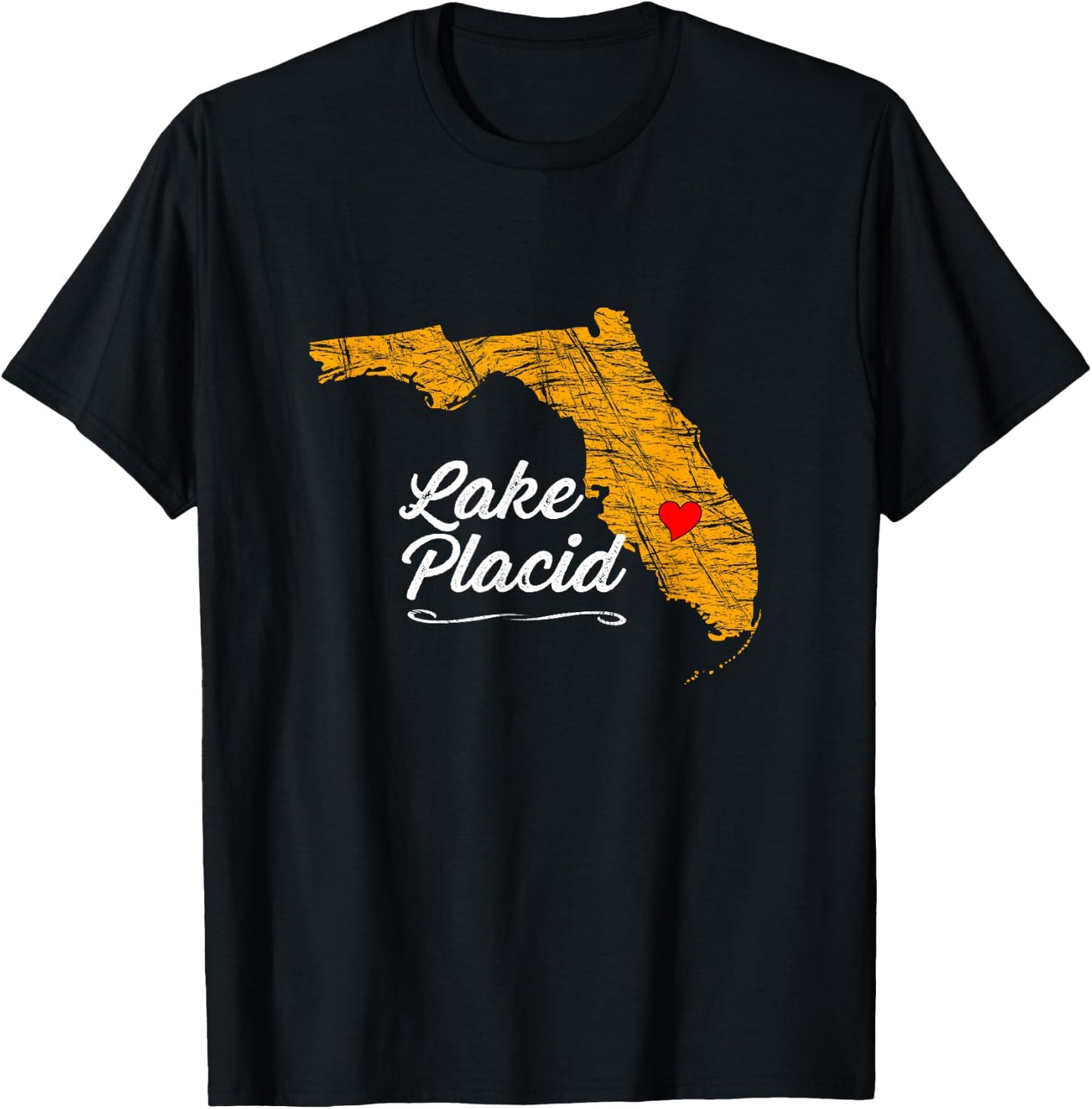 City of Lake Placid | FLORIDA - FL Merch Souvenir - Graphic T-Shirt - T-Shirt | Black