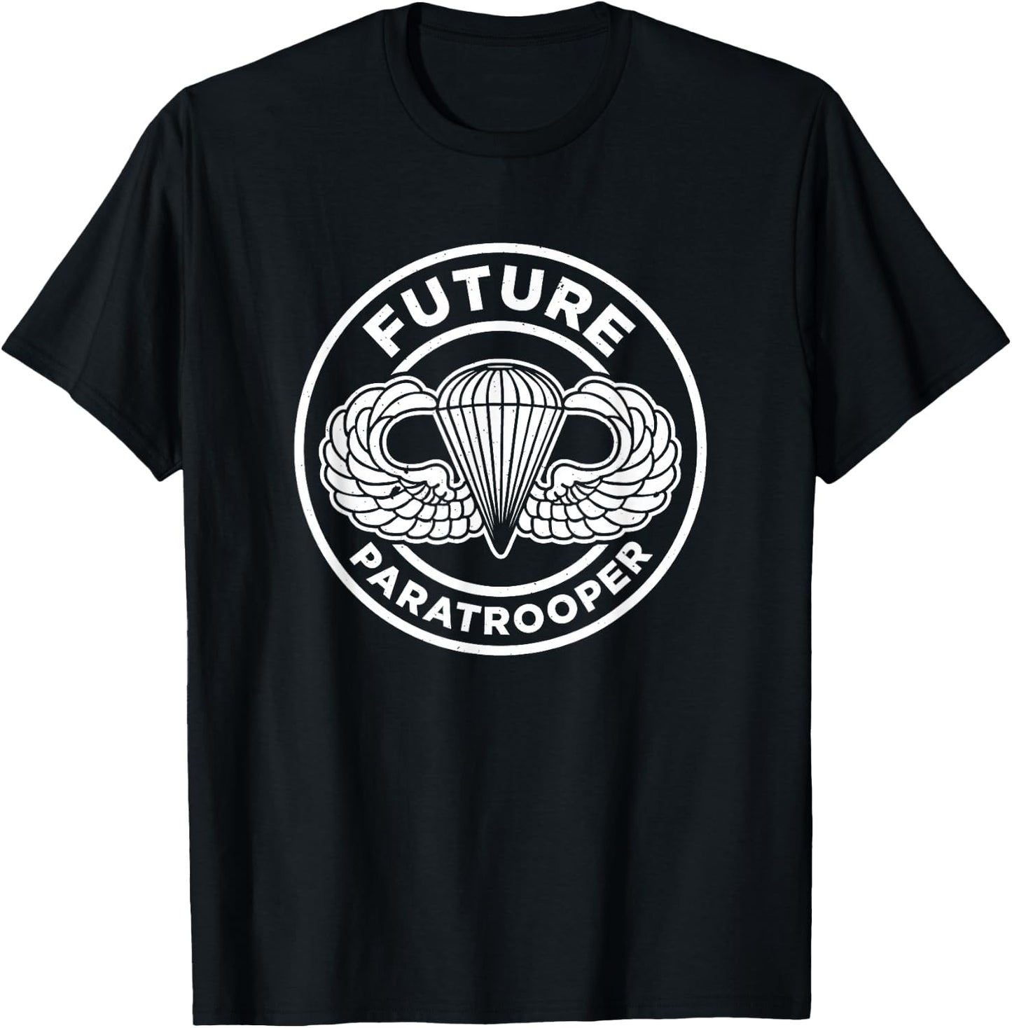 82nd Airborne Shirts | Jump Wings Paratrooper T-Shirt - T-Shirt | Black