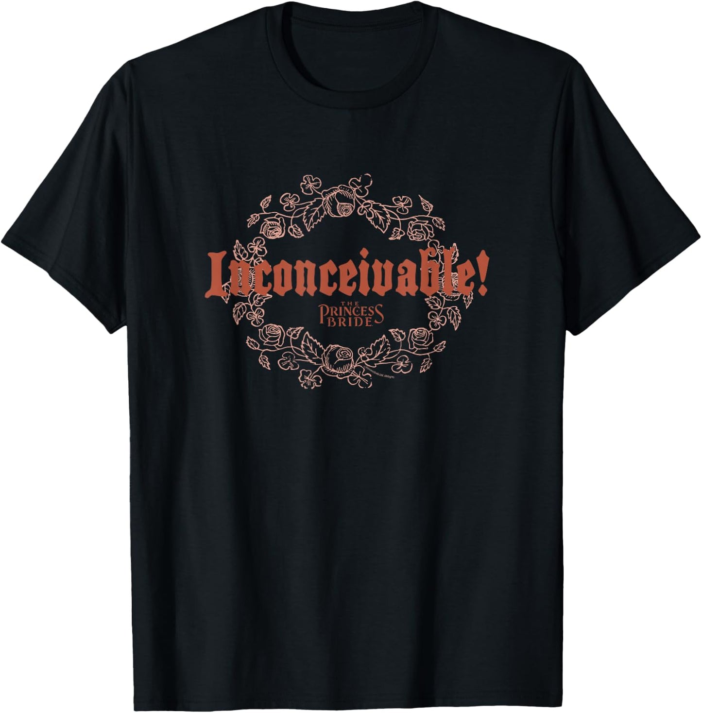 The Princess Bride Inconceivable T-Shirt - T-Shirt | Black