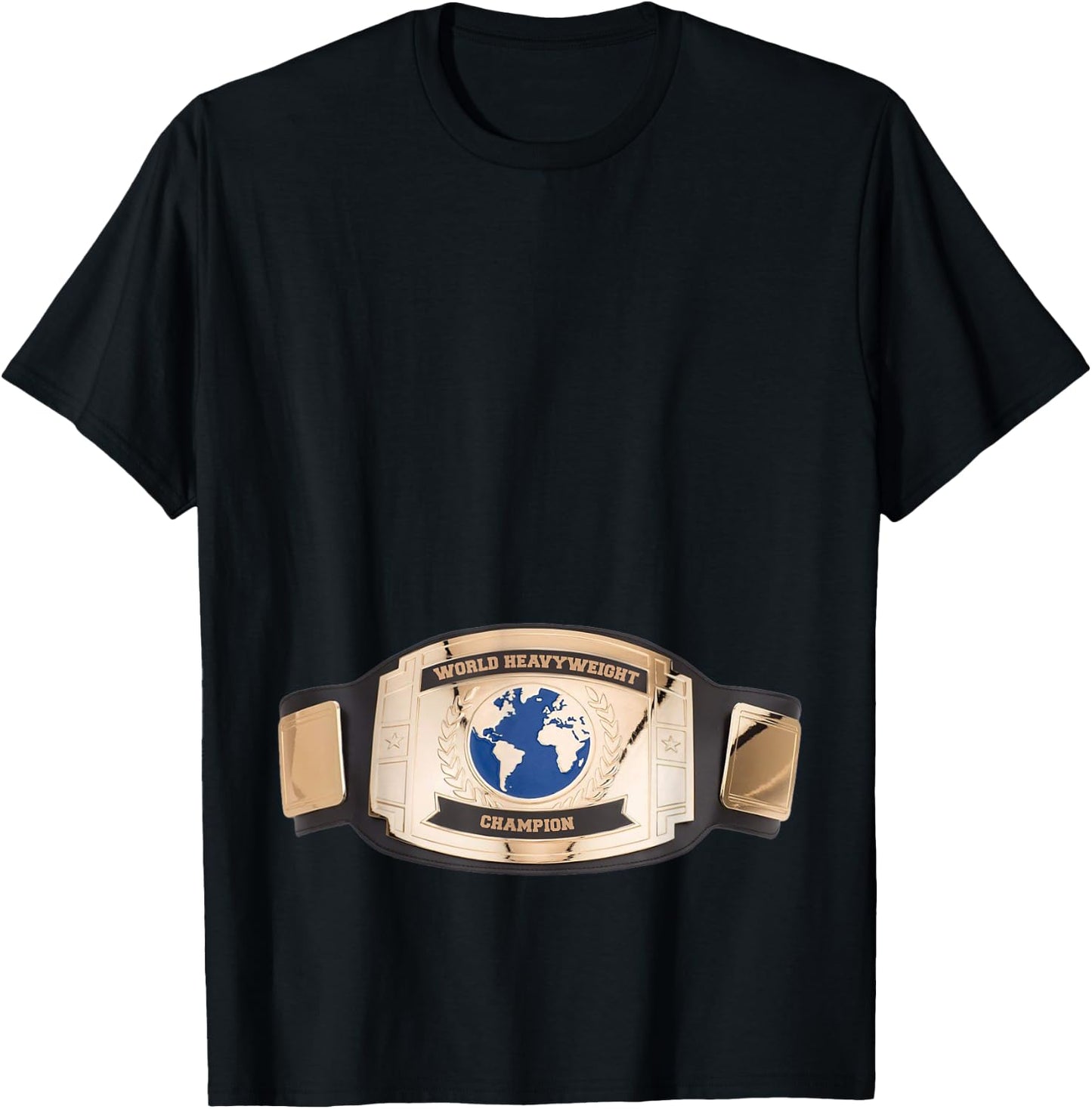 World Heavyweight Champion Belt T-Shirt - T-Shirt | Black