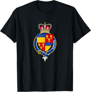Butler Coat of Arms - Family Crest T-Shirt - T-Shirt | Black