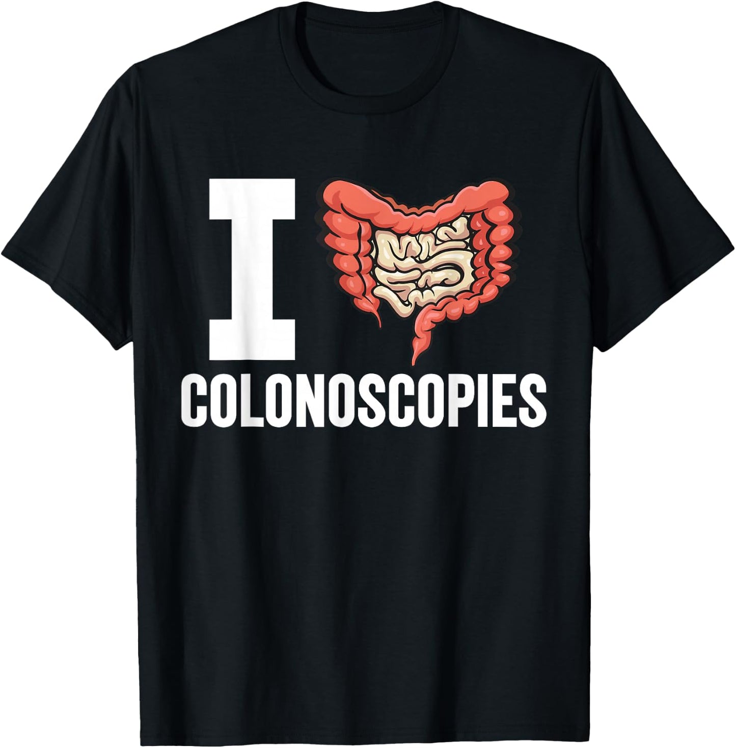 Gastroenterology Nurse Endoscopy Colonoscopy T-Shirt - T-Shirt | Black