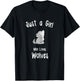 Wolf Shirt for Girls | Girls Wolf T-Shirt - T-Shirt | Black