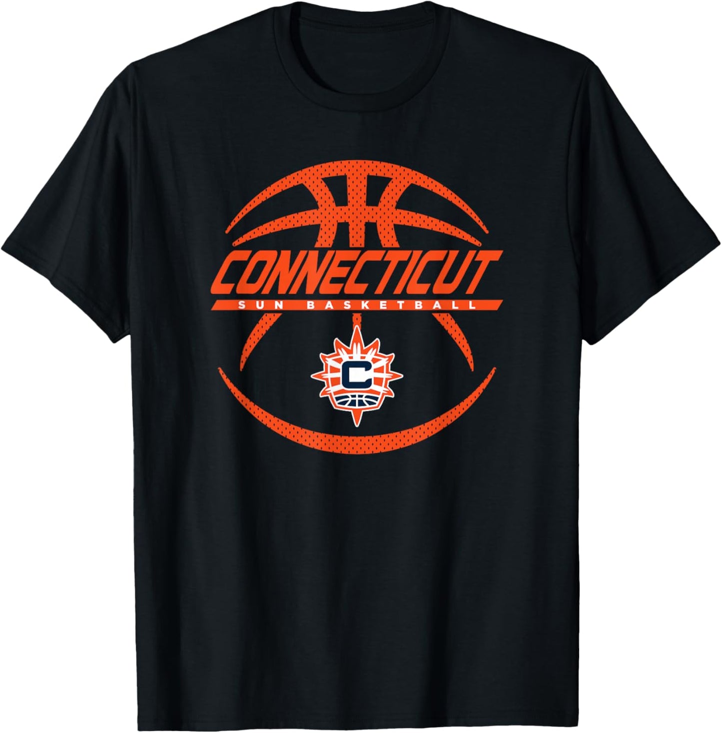WNBA Connecticut Sun The Rock T-Shirt - T-Shirt | Black