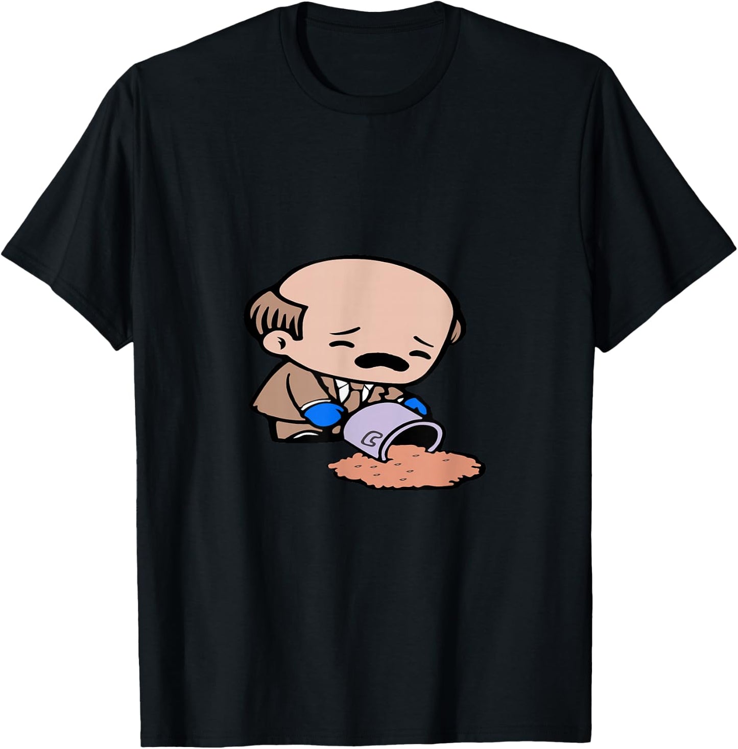 Kevin Drips His Chili T-Shirt - T-Shirt | Black