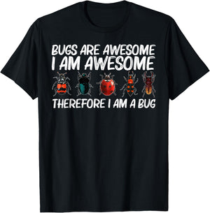 Cool Bug Gift Women Bug Hunter Animal Insect Lovers T-Shirt - T-Shirt | Black