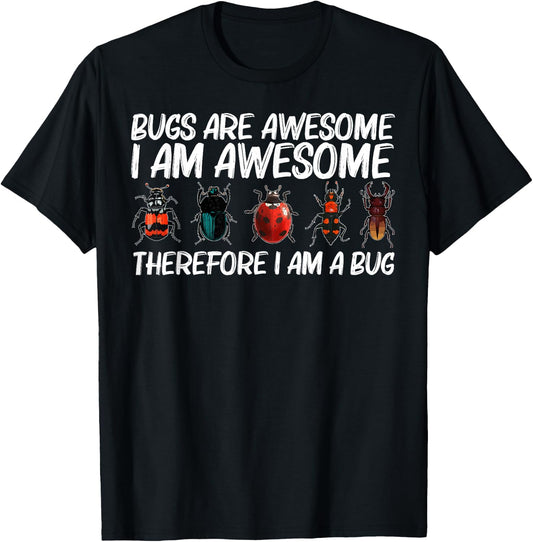 Cool Bug Gift Women Bug Hunter Animal Insect Lovers T-Shirt - T-Shirt | Black