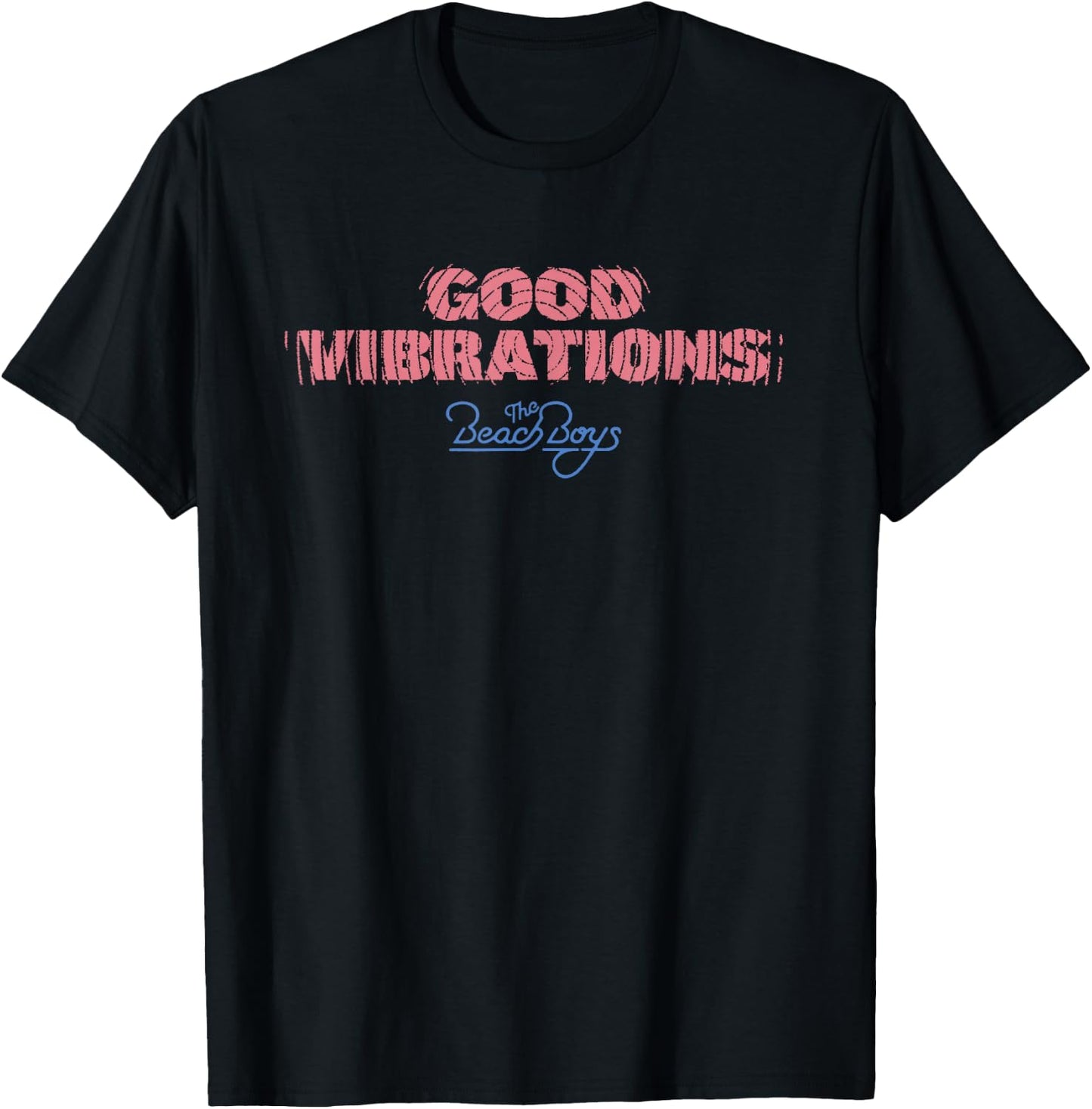 Beach Boys Good Vibrations Logo T-Shirt - T-Shirt | Black