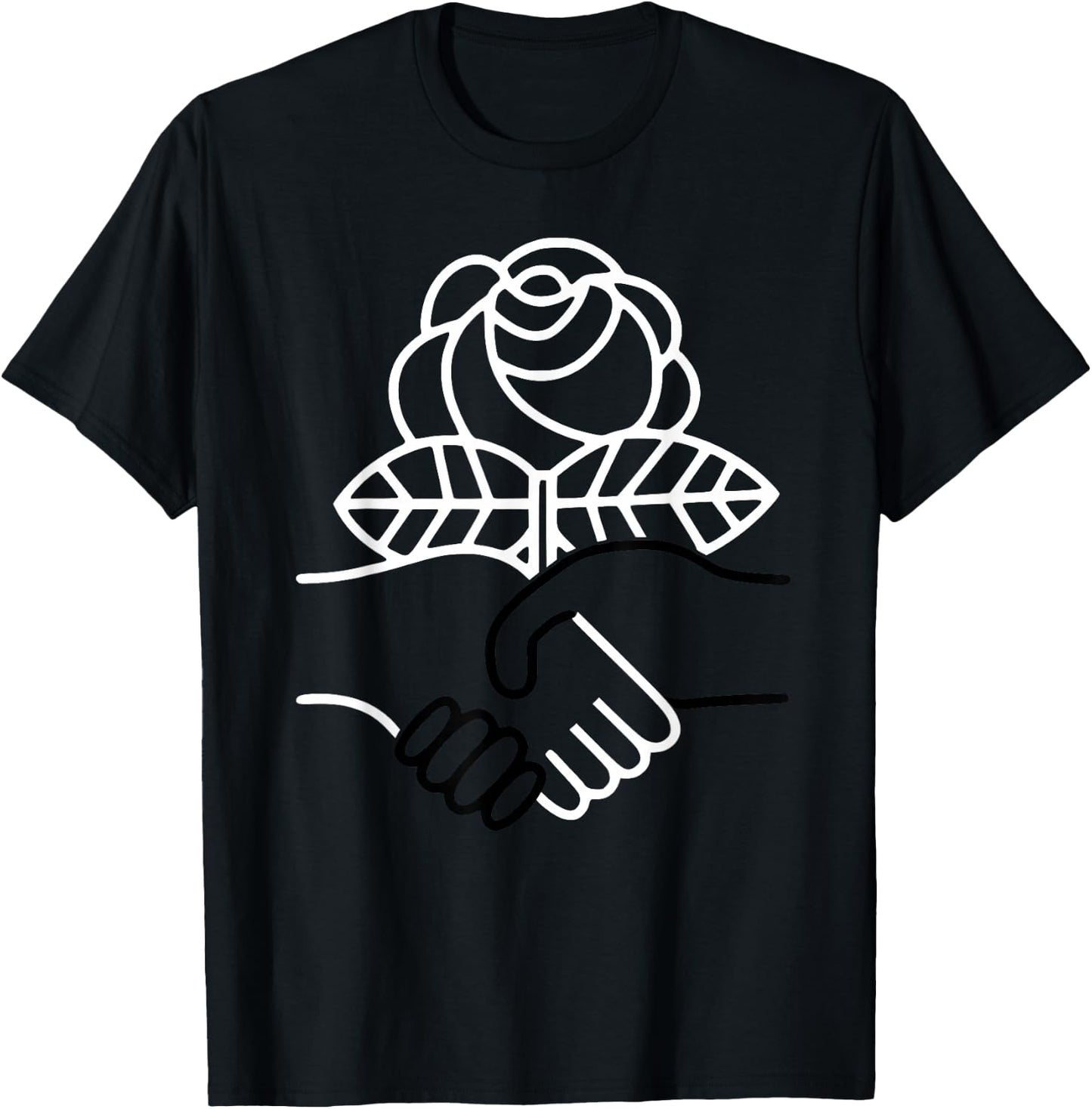 Democratic Socialists of America T-Shirt - T-Shirt | Black