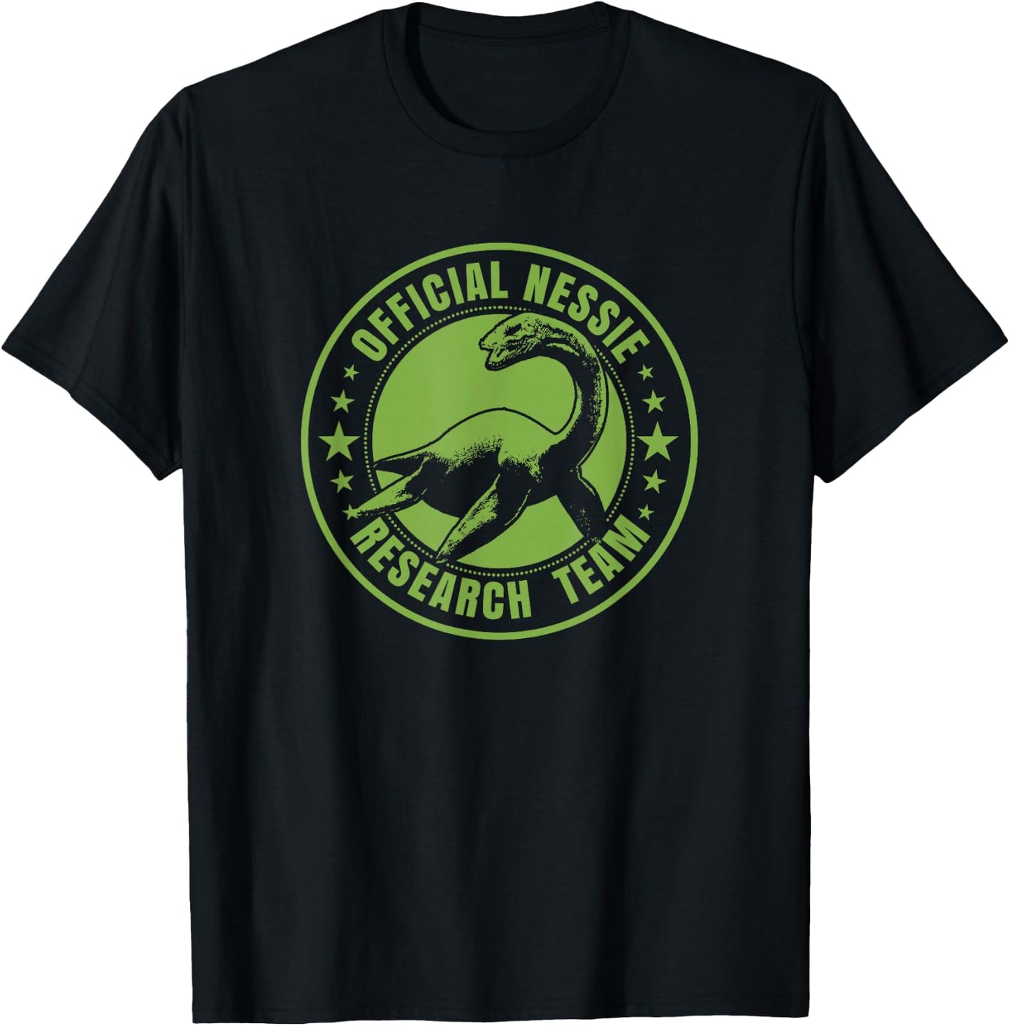 Funny Loch Ness Monster Shirt for Kids | Monster Spotter T-Shirt - T-Shirt | Black