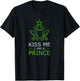 Frog - Kiss me, I am a Prince - Funny fairy tale T-Shirt - T-Shirt | Black