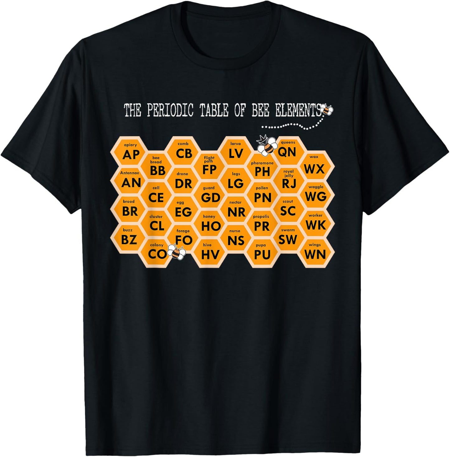 Beekeepers Beekeeping Honey Bee Apiarist Bee Lovers T-Shirt - T-Shirt | Black