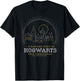 Harry Potter Christmas I'd Rather Stay At Hogwarts T-Shirt - T-Shirt | Black