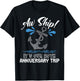 20 Years Wedding Anniversary Couples Cruise Trip Matching T-Shirt - T-Shirt | Black