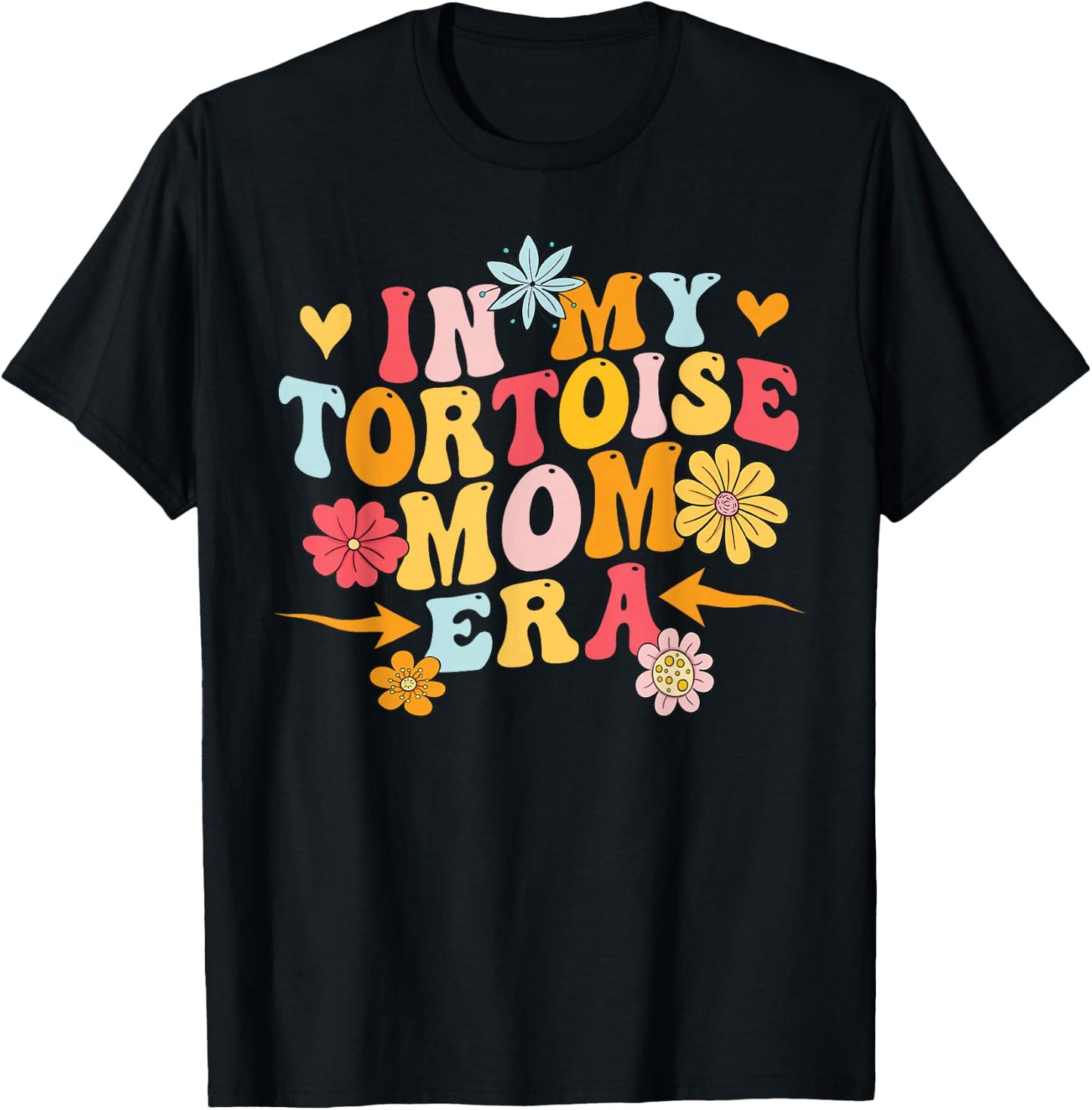 In my tortoise mom era shirts for tortoise moms T-Shirt - T-Shirt | Black