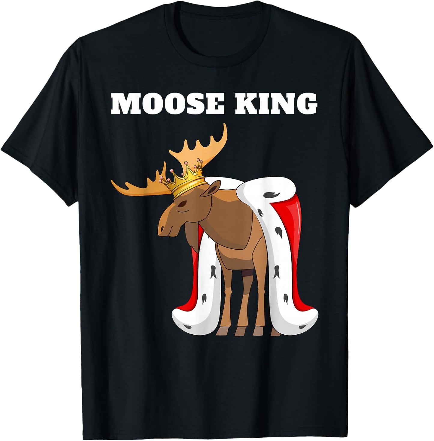 Moose King | Moose Gear | Boys Moose T-Shirt - T-Shirt | Black