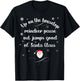 Up On The Housetop Christmas Carol Music Song Santa Xmas T-Shirt - T-Shirt | Black