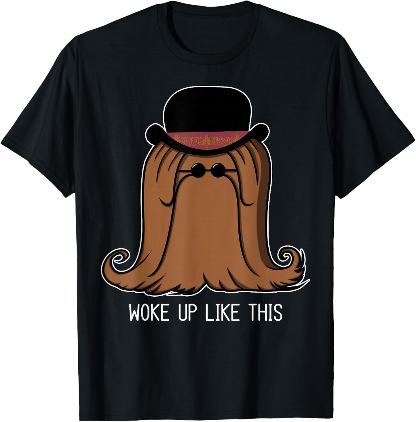 The Addams Family Cousin It Woke Up Like This T-Shirt - T-Shirt | Black